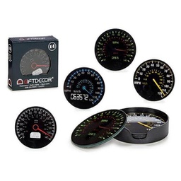 [19916410] Sottobicchieri Speedometer (4 Pezzi)