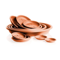 [1915212] Sottovaso Tondo Cm 16 Terracotta Per Vaso Da Fiori Bama 20100