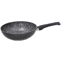 [1932960] Sphera Wok 28 cm in alluminio nero