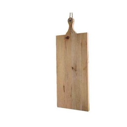 [KAE864.214] Tagliere in legno di mango naturale, dimensioni 77x29x3,5cm