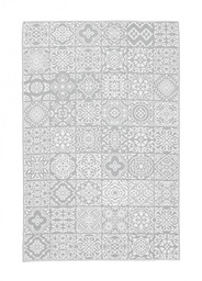 [B0607752] Tappeto Shiraz Bianco-Grigio 150X210