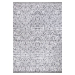 [FZ97062] Tappeto antiscivolo Ada grigio superficie lucida 120x180