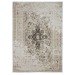 [B0608237] Tappeto grigio in fibre naturali stile fusion 160x230