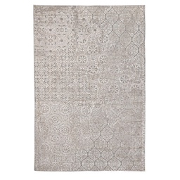 [B0608254] Tappeto grigio in fibre naturali stile fusion 200x300