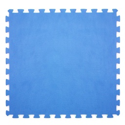 [8053323380313] Tappeto tappetino puzzle morbido per piscina 60x60x0.8 blu