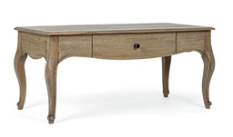 [B0746861] Tavolino classico 1 cassetto legno Domitille