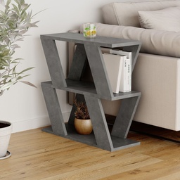 [EFFEZ97583] Tavolino laterale da salotto Lazena colore cemento (LAZENACEM-MSH141147) EFFEZ