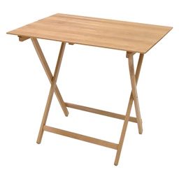 [DFL6130584] Tavolo Legno Pieghevole 'Pic Nic' Cm 60 X 100 H 75 Cm - Col.Naturale