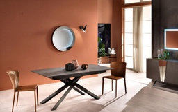 [OM/350/GS] Tavolo allungabile 170/270x90 cm grigio scuro