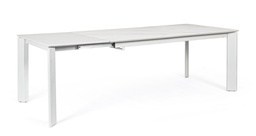 [B0731243] Tavolo allungabile Briva bianco grigio