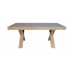 [FZ55678] Tavolo con piano in folding olmo 2 allunghi laterali 180-280x100xh.75 cm