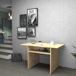 [FZ95380] Tavolo consolle ripiegabile Rovere IKEBANA 120x40x h76 cm