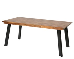 [20041980] Tavolo da esterno in legno d'acacia 180x90 cm