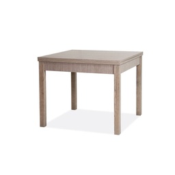 [A10120] Tavolo da pranzo Olmo apribile a libro in legno nobilitato cm 90x90-180