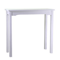 [V8041030000] Tavolo esposizione in legno bianco Nantes rettangolare