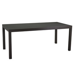 [V64519100TO] Tavolo in alluminio Boise allungabile antracite opaco m160-220x90xh67,5-75
