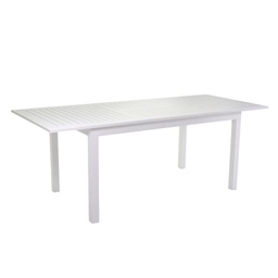 [1998344] Tavolo in alluminio Sullivan allungabile bianco