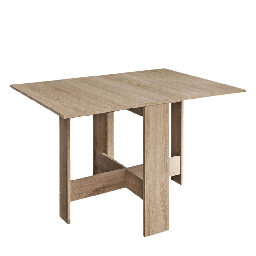 [EFFEZ97596] Tavolo pieghevole salvaspazio Artemio colore rovere EFFEZ