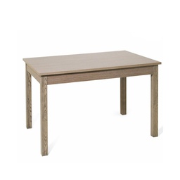 [A10491] Tavolo pranzo allungabile colore olmo in legno nobilitato cm 70x110-150