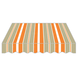 [CAP95119] Tenda con Bracci Cm. 295 x 250 Tessuto P6002