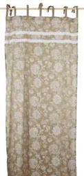 [V9156930000] Tenda damascata con pizzo ri-0361 cm. 105 x 280