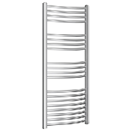 [DFLEX-432-HKC180-C50] Termoarredo curvo cromato Kalura - H 1760 - Int. 500 - L 550