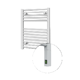 [DFLEX-432-DEL0791-B50] Termoarredo elettrico linea On-Off, bianco, 50 mm x 300 mm