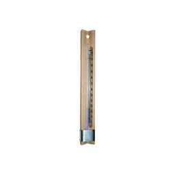 [20033991] Termometro Base Legno Blinky Scala 0-120°C 40X4 Cm