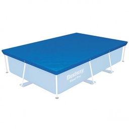 [057325] Top copertura per piscina fuoriterra Steel Frame 259x170x61 protezione 58105
