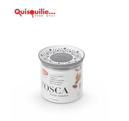 [2005918] Tosca Barattolo Lt 0,7 Grey Tondo Ermetico, Per Alimenti Qualità Extra Prodotto In Italia