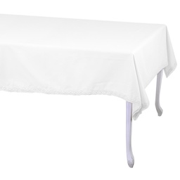 [V7910360000] Tovaglia amelie bianco rettangolare cm140x240