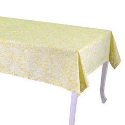 [V7907660000] Tovaglia flora jaquard lime cm140x180