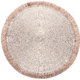 [19913691] Tovaglietta in polipropilene rosa 38 cm