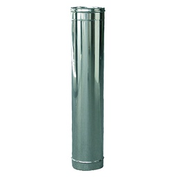 [DFL7026010] Tubo Doppia Parete Ø Cm 10/15 Mt. 0,5