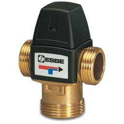 [DFLEX-415-V061] Valvola miscelatrice per pannelli solari - Att. fil 1&quot; - bocchettoni 3/4&quot;