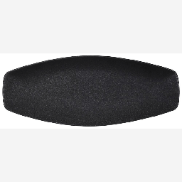 [20007874] Vassoio Rettangolare 38,5x15 cm in Ceramica Nero