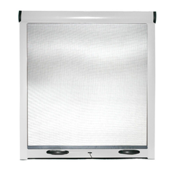 [8053323387879] Zanzariera a rullo in kit riducibile universale per finestra verticale EASY-UP Bianco 160x160