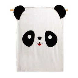 [19631738] Plaid Morbido 'Ted Big Panda' 140 x 180 cm