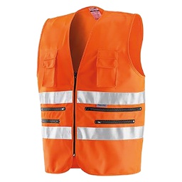 [DFL1067350]  Gilet Alta Visibilita Multitasche Art.9046 Xxl Neri