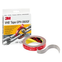 [DFL9003372]  Nastro Biadesivo In Schiuma Vhb-Gph Spessore 1,1 Mm - Grigio 3M