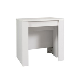 [FZ93871] (3c) Tavolo consolle allungabile Bianco BAKU 78x54-252x h78 cm