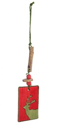 [B0917446] 12x Pendaglio Bormio Renna Rett