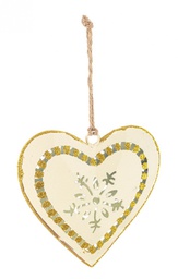 [B0937941] 12x Pendaglio Flaky Cuore Oro
