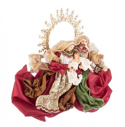 [B0934724] 1x Sacra Famiglia Baroque Rosso C