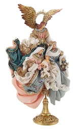 [B0934714] 1x Sacra Famiglia Rinascimento Stand Azzurr