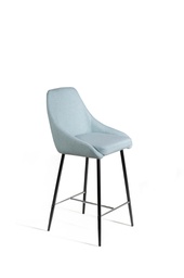 [OM/450/AM] 2x Sgabello in Tessuto 46cm x 49cm H. 97cm