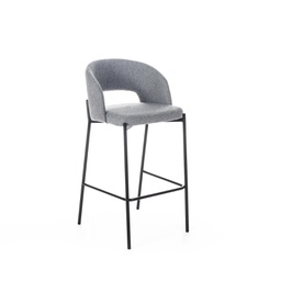 [OM/394/SGC] 2x Sgabello in Tessuto 50cm X 52cm H. 89cm