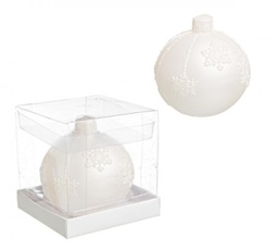 [B0916379] 4x Candela Pearl Sfera Bianco D9