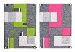 [B0213021] 4x Pannello Tasche 42,5X60 Young Feltro Ass