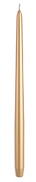[B0163848] 6x Candela Basic Conica Oro 40Cm
